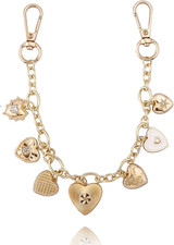 Bag Purse Charm Chain for Handbags - Gold Key Chain Accessories - Cute Keychain
