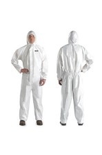 Case Of 25 Hazmat Suit Disposable Heavy Duty Full Body Paint Coverall, 3X-Large