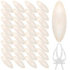 40 Pcs Cuddle Bone Cuttlefish 3.0" to 3.5" Cuttlebone for Birds white