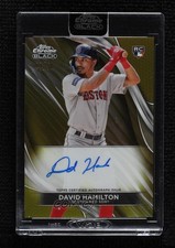 2024 Topps Chrome Black Gold Refractor 49/50 David Hamilton #CBA-DH Auto 0o5t