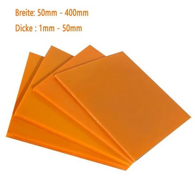 Bakelite Phenolic Resin Sheet Plate CNC Insulation Electrical Board 1-50mm Thick