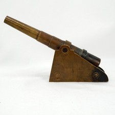 Antique 8-Inch Bronze Signal Salute Cannon