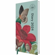 Royal Botanic Gardens Kew Deluxe Slim Diary 2024 Calendar Book The Fast Free
