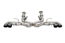 Corsa Xtreme 3 Exhaust 4.5 Blk Tips Deletes Oe Afm Valve Fits 20 Corvette C8
