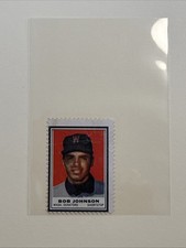 Bob Johnson Washington Senators 1962 Topps Baseball Stamp