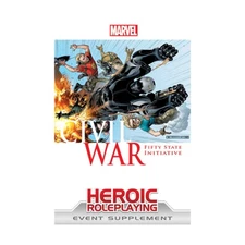 Margaret Weis Marvel Heroic RPG Civil War - Fifty State Initiative VG+
