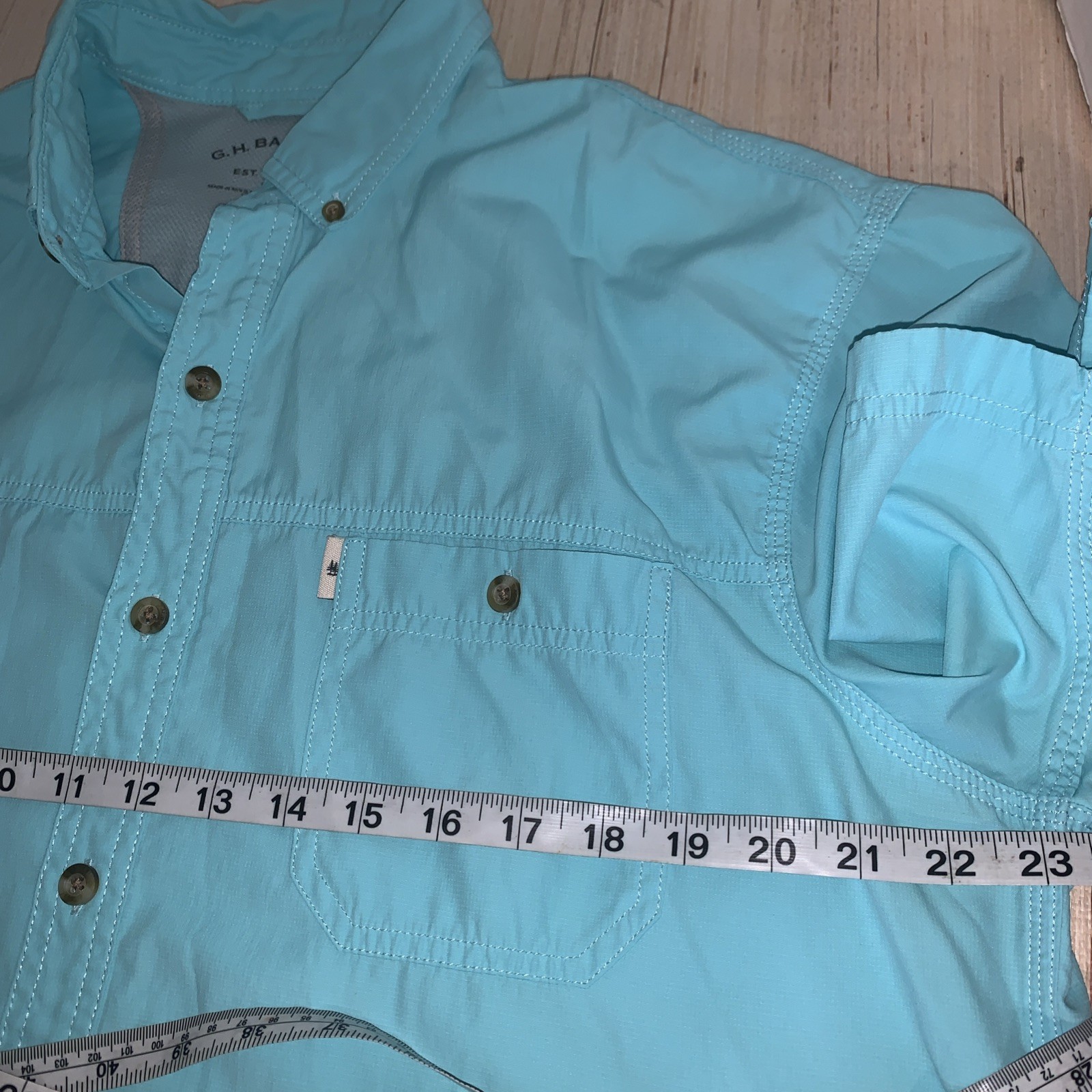 Assorted Men's Large Pocket Button Down Short Sle… - image 4