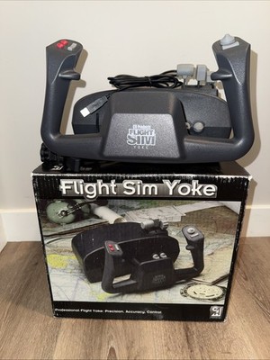 CH Products Flight Sim Yoke Simulator USB P/N 200-615 Controller