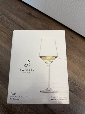 Schott Zwiesel Pure White Wine Glasses (Set of 4) NIB