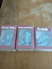 CMON Blood Rage -Mystic Troll + Mountain Giant + Fenrir  +Kickstarter Promos New