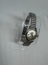 Vintage Ladies Omega Seamaster Ladymatic Watch Wind Up Works Great Engraved Back 3