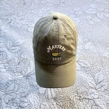 💥Masters 2025 Augusta National American Needle Green Caddie Golf Strapback💛
