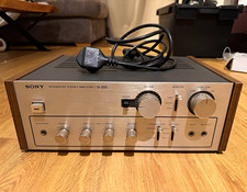 Sony TA-2650 Integrated Amplifier 2-Channel Class AB 270W Wood Sides - Untested