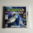 Star Fox 64 3D Nintendo 3DS Authentic Complete CIB with Manual&Inserts - Tested