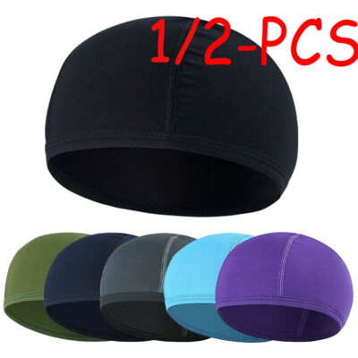 Cooling Dome Skull Cap Sweat Wicking Helmet Liner Sport Cycling Beanie Durag Hat