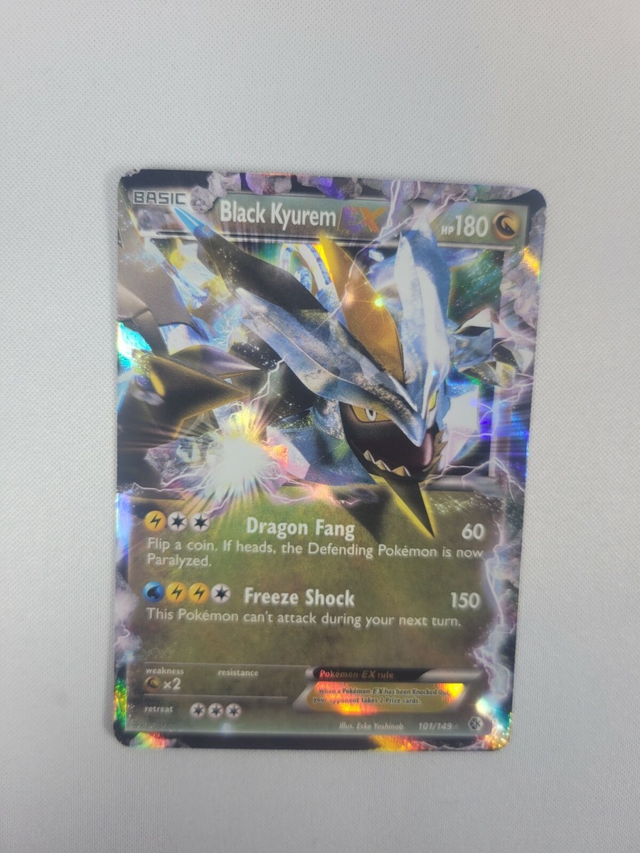 Pokémon TCG Black Kyurem-EX Boundaries Crossed 101/149 Holo