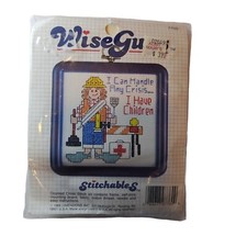 Wise Guys Vintage Cross Stitch 1988