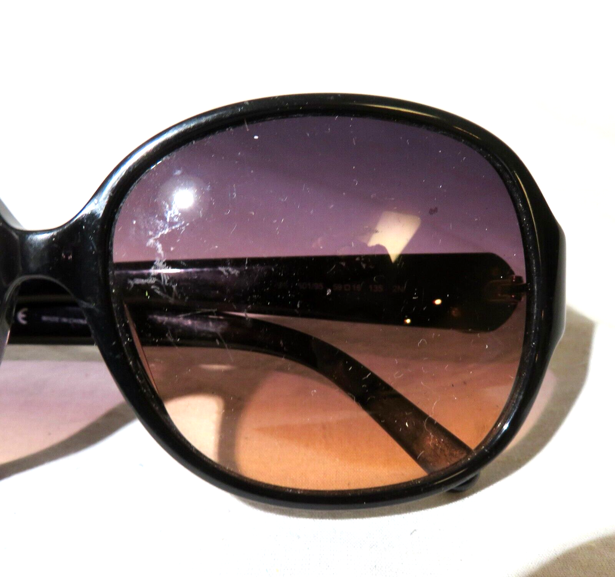 Tory Burch 7026 Sunglasses 59-16-135 Black plastic frame | eBay