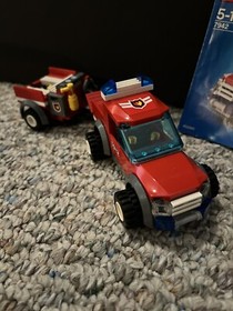 Lego City Fire Off-Road Fire Rescue (7942) NO BOX. Some Pieces Missing