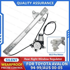 Rear Right Window Regulator For Toyota Avalon MCX10 with Motor 2 Pins 2000 -2005