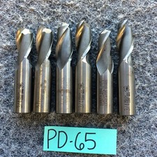 3/4” HSS Lead OSG Hanita End Mills, 2 Flute, Used, Lot of 6 Mixed Lot