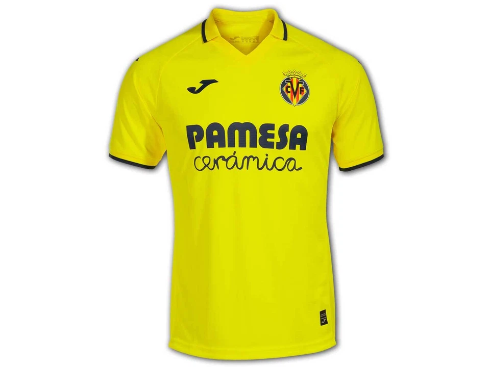 FC Villareal Camiseta Amarillo 22 23 Joma CFV Casa Camisa Fan Jersey M L XL XXL - Imagen 2 de 4