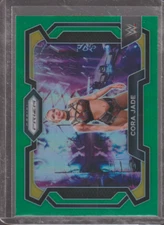 Cora Jade 2024 Panini Prizm Green Parallel WWE