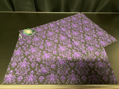 NWT Disney Parks The Haunted Mansion Set of 2 Reversible Placemats 18 x 12 RARE