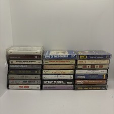  Lot of 22 Cassette Tapes Country Americana George Strait Vince Gill Williams