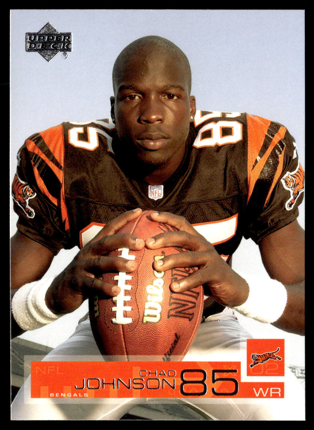 2002 Upper Deck Chad Johnson #40 Cincinnati Bengals