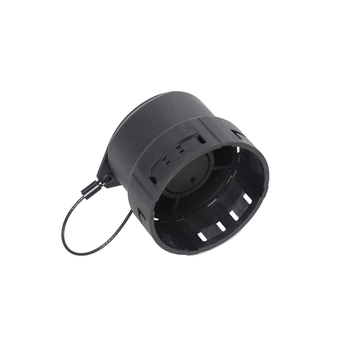 Locking Fuel Cap Gas Cover With 2 Keys For Ford Bronco & F-150 2021-2023 – Matte Black ABS, Twist-On