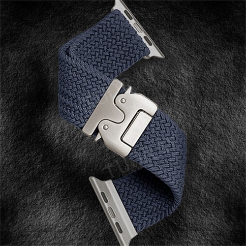 Geflochtenes Nylon Armband Armband für Apple Watch Series 10 9 8 7 6 SE Ultra 2 49mm - Bild 28 von 40