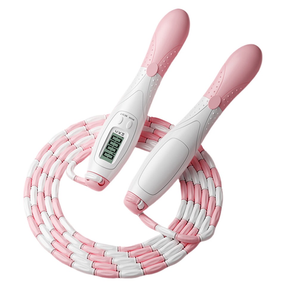 B Beaded Jump Rope Jump Rope with Counter for Gym Fitness Exercise