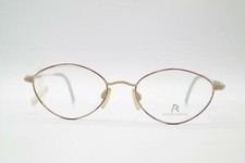 Vintage Rodenstock R 2540 Gold Purple Gray Oval Glasses Eyeglass Frame NOS