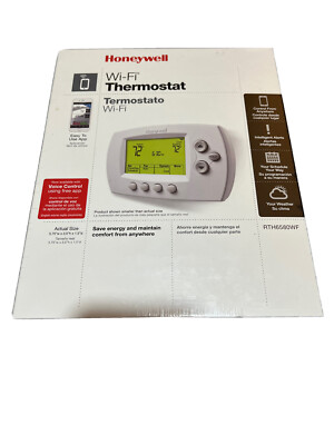 Open Box HONEYWELL WIFI PROGRAMMABLE SMART THERMOSTAT RTH6580WF Alexa  699995649044|