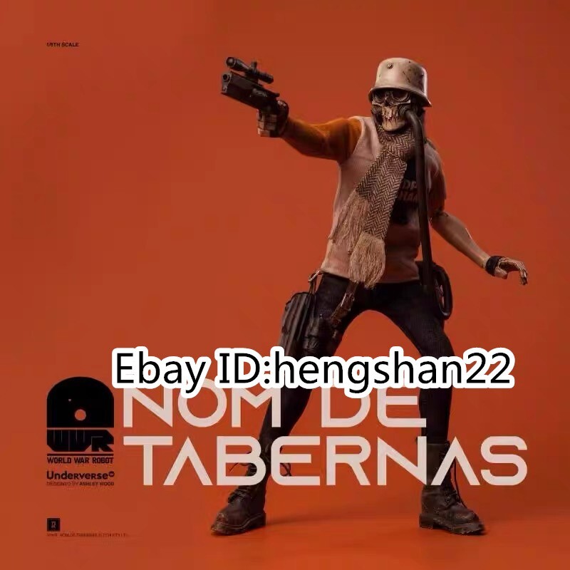 1/6 Scale Underverse WWR NOM DE TABERNAS By Ashley Wood ABS 1/6 Scale Underverse WWR NOM DE TABERNAS By Ashley Wood ABS