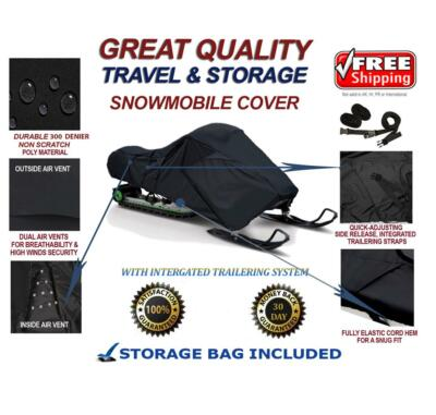 #ad 300D Snowmobile Cover fits Models: Polaris Dragon 2007 $69.92