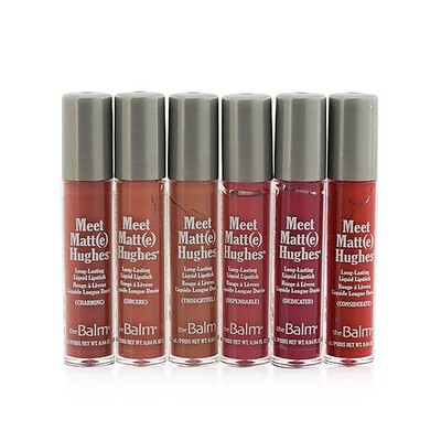 TheBalm by TheBalm Meet Matt(e) Hughes 6 Mini Long Lasting Liquid Lipsticks K...