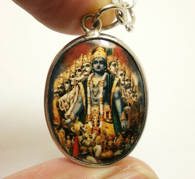 VISHVARUPA UNIVERSAL OMNI FORM OF GOD DEITY VISHNU HINDU MIRACLE AMULET PENDANT