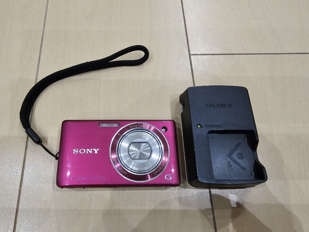SONY Cyber-shot DSC-W380 red Japanese only compact digital camera