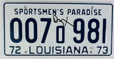 RICHARD DREYFUSS SIGNED SCREEN ACCURATE LICENSE PLATE JAWS AUTOGRAPH JSA 215