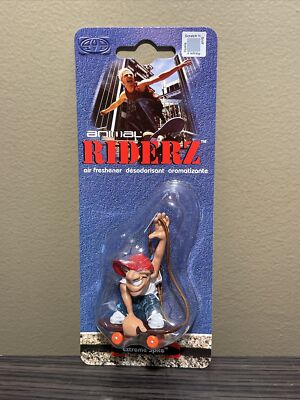 2005 NOS Animal Riderz Hanging Snowboard Air Freshener  Extreme Spice 