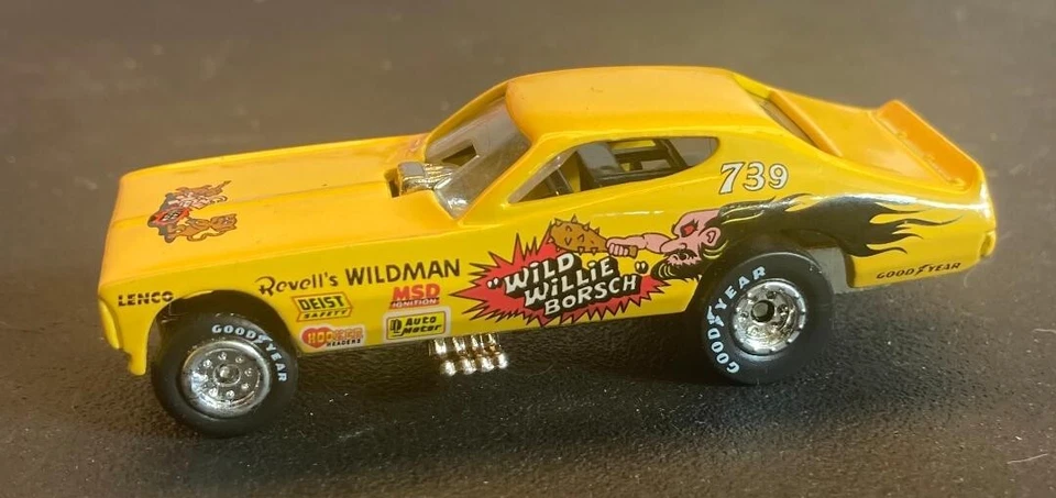 MOPAR WILD WILLIE BORSCH 1971 DODGE CHARGER FUNNY CAR NHRA DRAG STRIP LEGEND - Image 4 of 4