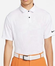 Nike Dri-FIT Tour Men's Golf Polo Shirt White Size S 2XL DV7528-100
