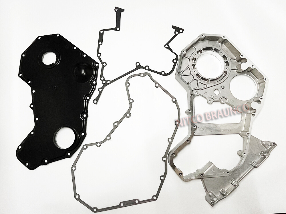 Front Timing Gear Housing+Cover &Seals Gasket P For Dodge Cummins 5.9L ...