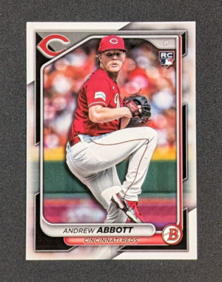 2024 Bowman #70 Andrew Abbott RC Cincinnati Reds