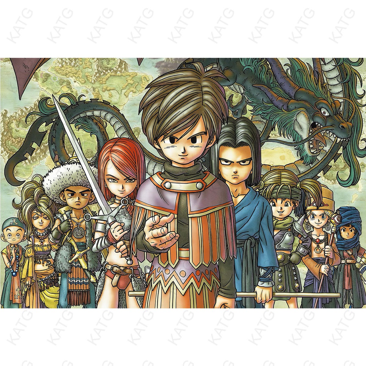 Dragon Quest IX Poster Art High Quality 4x6 8x10 11x17 13x19 | eBay
