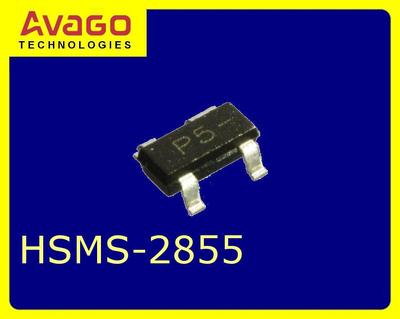 3 Stück AVAGO HSMS-2855 Unconnected Pair Zero Bias Schottky Detector  (M2814)