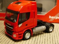 1/87 Herpa Iveco Stralis Np 460 2-Achs Zugmaschine Rot 312233