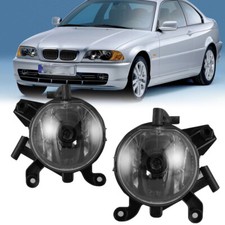 For 99-03 Bmw E46 325ci 330ci Fog Lights Clear Lens Replace Factory Lamp Pair For 99-03 Bmw E46 325ci 330ci Fog Lights Clear Lens Replace Factory Lamp Pair